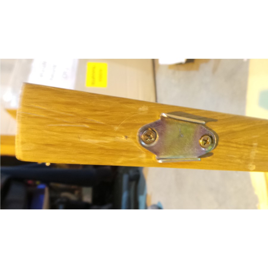 GRADE A2 - Atlantic Solid Light Oak Dressing Table Mirror