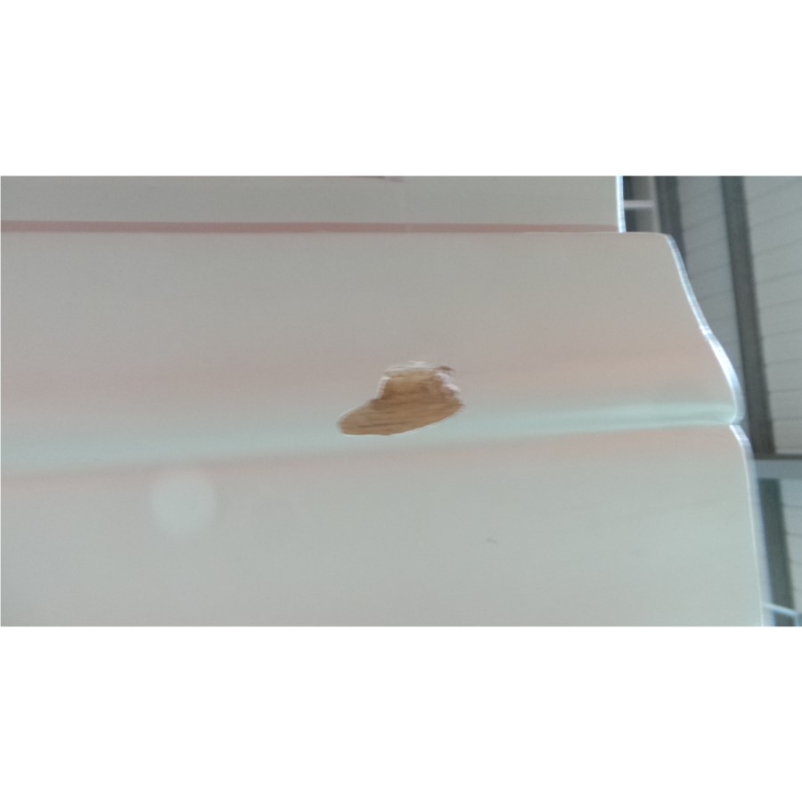 GRADE A3 - Loire Grey and Oak Kingsize Bed Frame