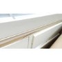 GRADE A3 - Savannah Solid Acacia Wood 4+3 Drawer Wide Chest in Ivory