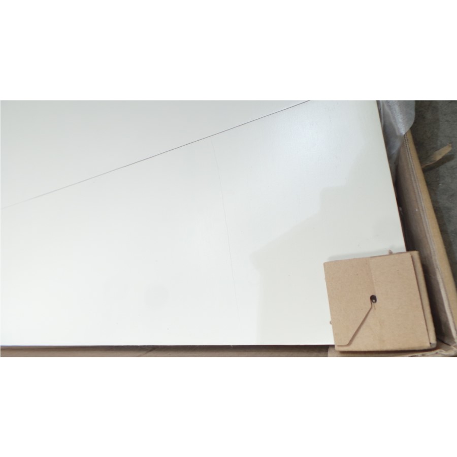 GRADE A3 - New Haven Drop Leaf Dining Table in Stone White