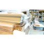 GRADE A3 - Savannah Solid Acacia Wood 3+2 Drawer Chest in Ivory