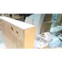 GRADE A2 - Sciae Sunrise 36 Double Bed in White High Gloss
