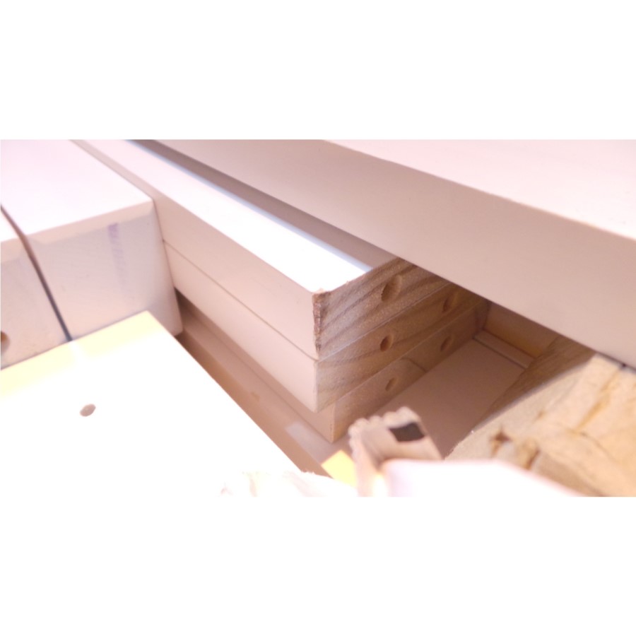 GRADE A2 - Seconique Panama Single Bunk Bed in White