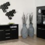 Furniture To Go Designa Tall Glazed Display Unit In Black Ash