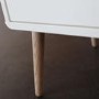 Metro White 8 Drawer Chest 