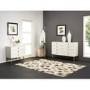 Metro White 8 Drawer Chest 