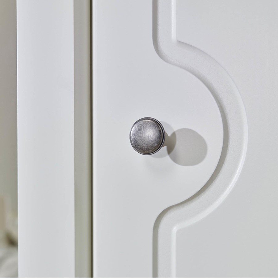 GRADE A2 - Steens Milford Triple Wardrobe in Soft White