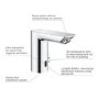 Grohe Bau Cosmopolitan Infrared Sensor Basin Mixer Tap