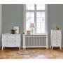 Steens Baroque Wide 3 Drawer Chest in White