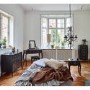 Steens Baroque Triple Wardrobe in Black