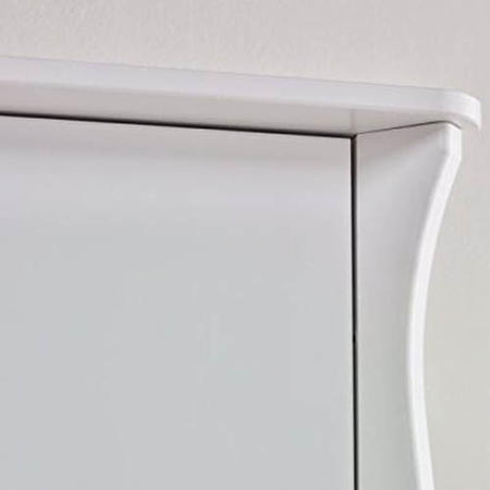 Steens Baroque Triple Wardrobe in White