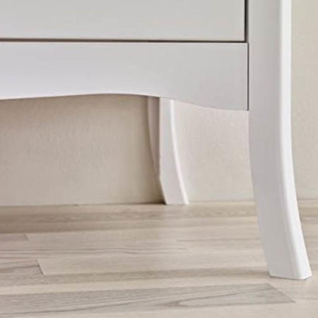 Steens Baroque Triple Wardrobe in White