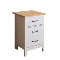 Norfolk Bedside in Grey and Pine
