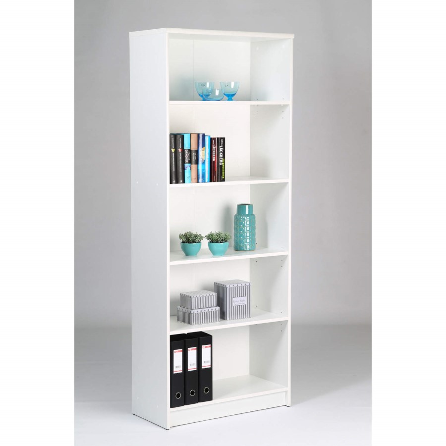 Furniture To Go Designa Tall Bookcase In White Ash