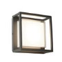 LED Outdoor Light with Grey Square Frame 