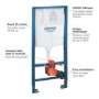 Grohe Rapid 1.13m Support Frame for Wall Hung WC