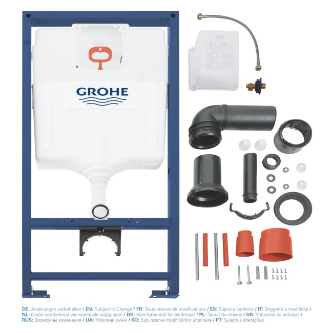 Grohe Rapid 1.13m Support Frame for Wall Hung WC