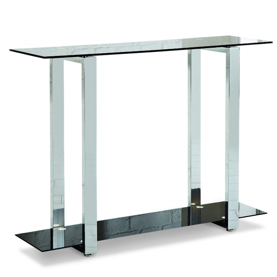 Mountrose Broadway 2 Tier Hall Table In Black 