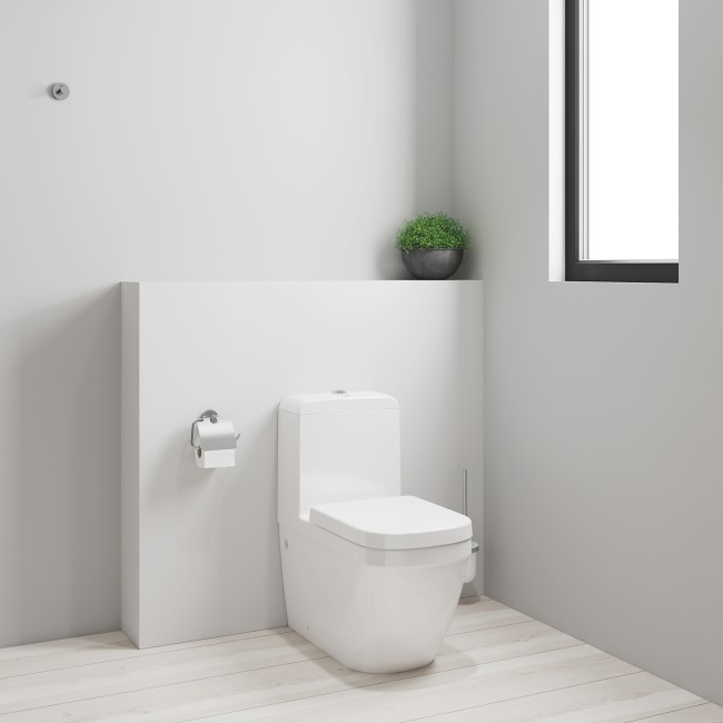 Close Coupled Rimless Toilet with Soft Close Seat - Grohe Euro