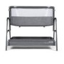 Ickle Bubba Bubba&Me Bedside Crib - Space Grey