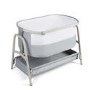 Ickle Bubba Bubba&Me Plus Bedside Crib - Ash Grey