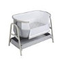 Ickle Bubba Bubba&Me Plus Bedside Crib - Ash Grey