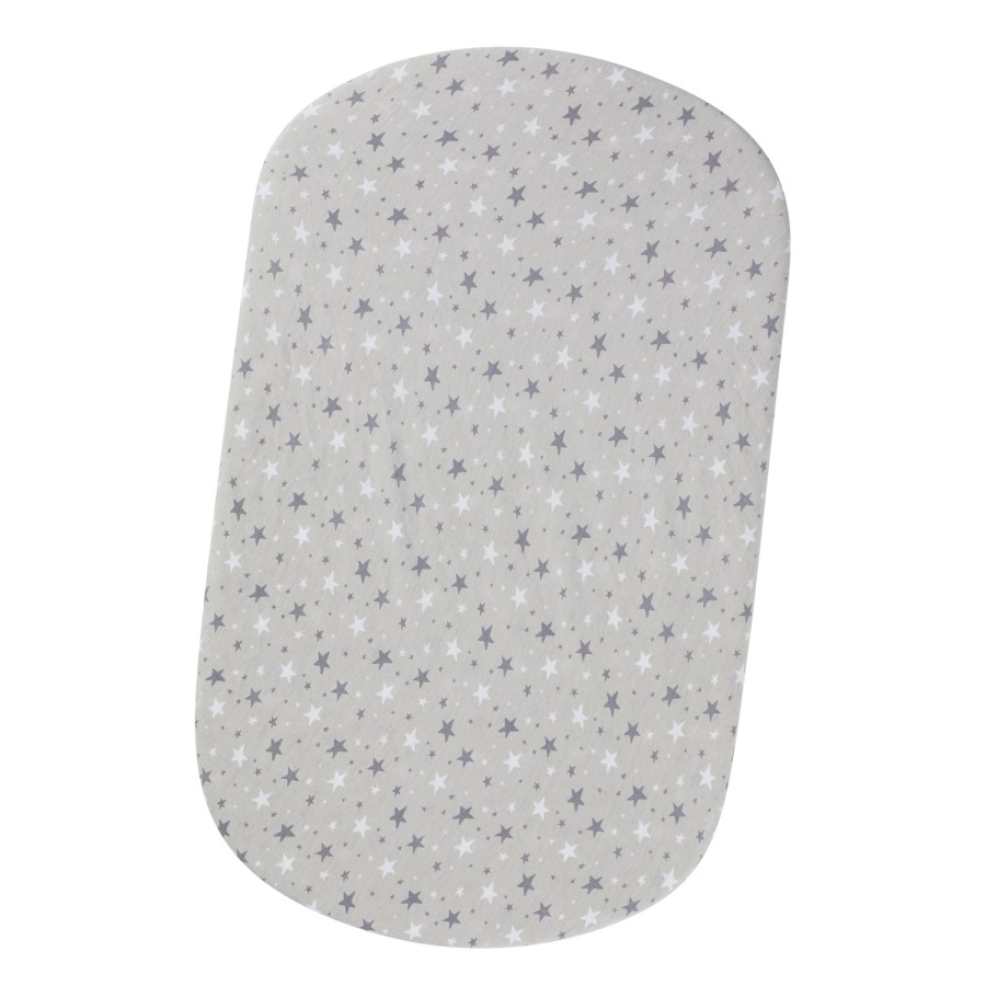 Ickle Bubba Bubba&Me Plus Bedside Crib - Ash Grey