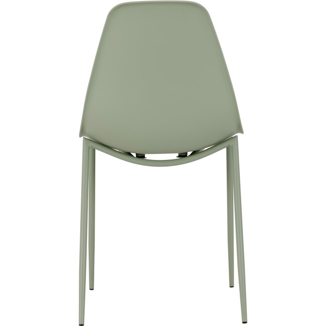 Set of 2 Sage Green Dining Chairs - Lindon