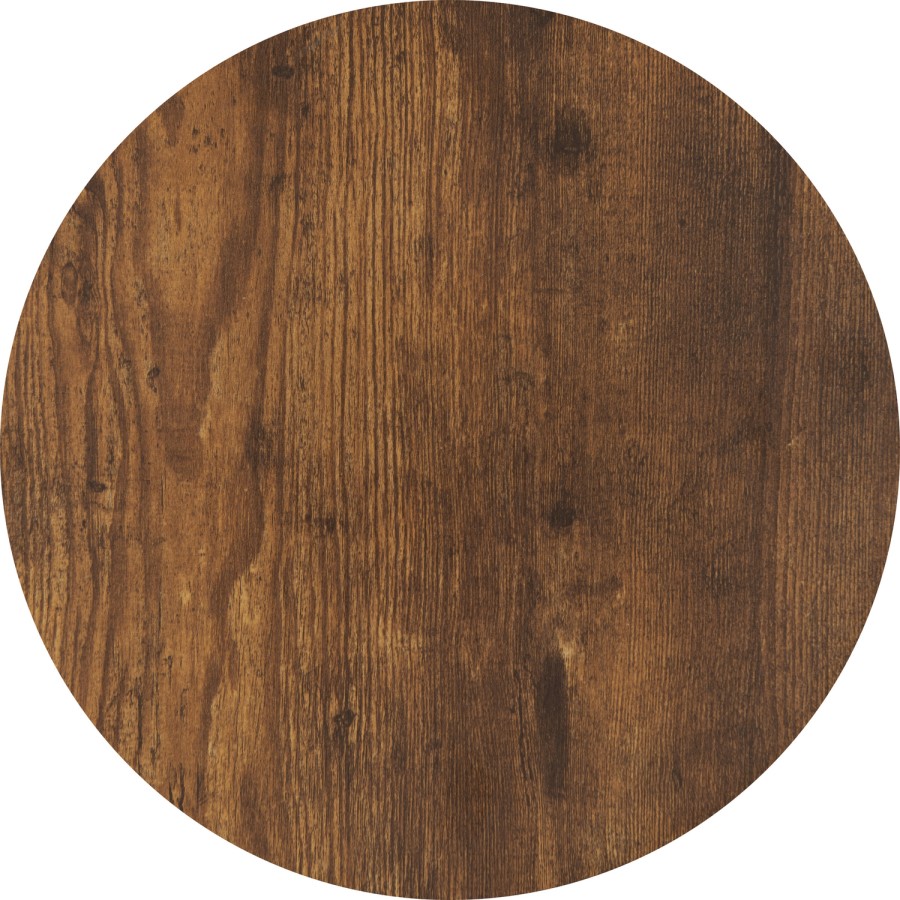 Athens Pair of Bar Stools in Acacia Wood Effect - Seconique