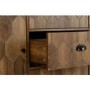 Ottawa Oak Effect & Black 1 Door 3 Drawer Sideboard - Seconique