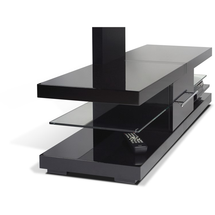 Techlink EC130TVB Echo TV Stand with Bracket for up to 60" TVs - Black