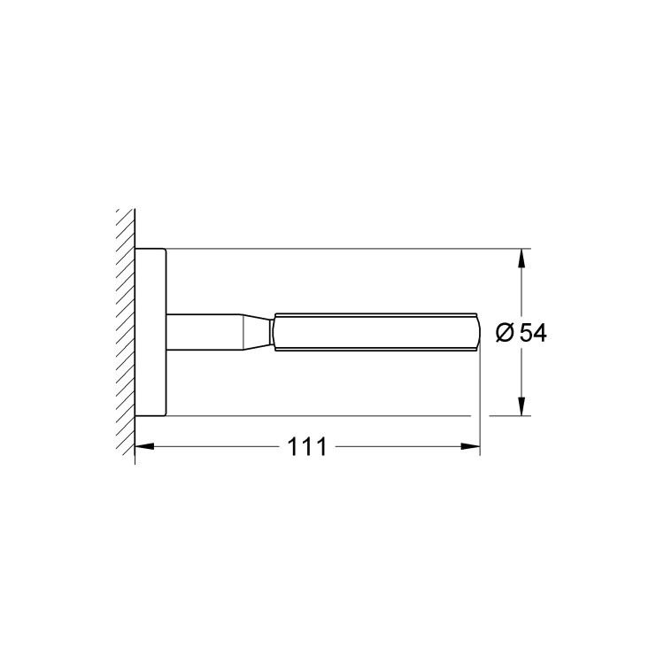 Grohe BauCosmopolitan Wall Mount Glass/Soap Dish Holder