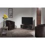 Techlink DL115DOSG Dual Corner TV Stand for up to 55" TVs - Dark Oak/Satin Grey