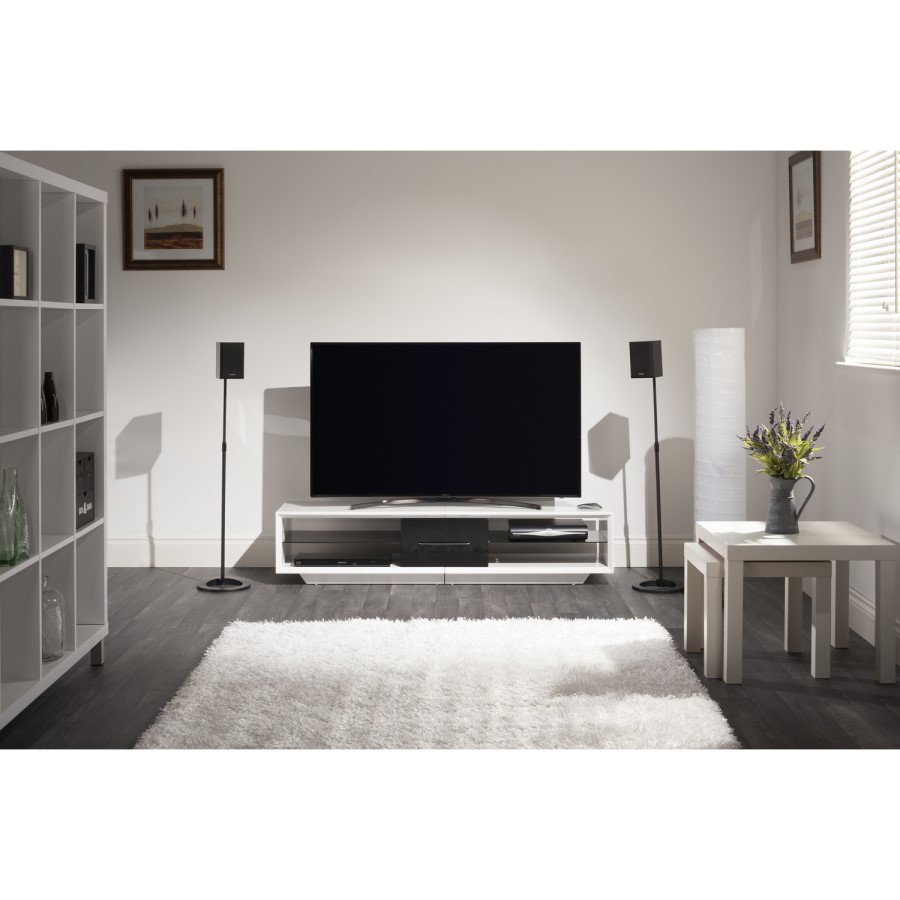 Techlink AA150WTB Arena White TV Stand
