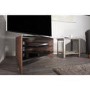 Techlink RV100W Riva Corner TV Stand for up to 50" TVs - Walnut