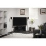Techlink RV100B Riva Corner TV Stand for up to 50" TVs - Black
