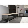 Techlink PM160LO Panorama TV Stand for up to 80" TVs - Light Oak