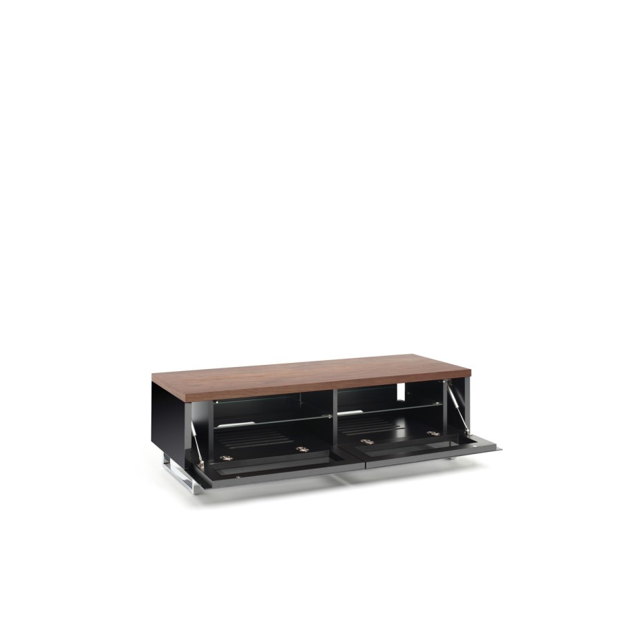 Techlink PM120W Panorama Black/Walnut TV Stand