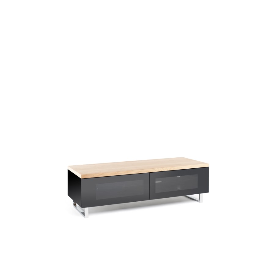 Techlink PM120LO Panorama Black/Light Oak TV Stand