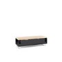 Techlink PM120LO Panorama Black/Light Oak TV Stand