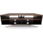 Techlink PR130SBW Prisma TV Stand for up to 65" TVs - Black/Walnut