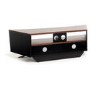 Techlink PR130SBW Prisma TV Stand for up to 65" TVs - Black/Walnut