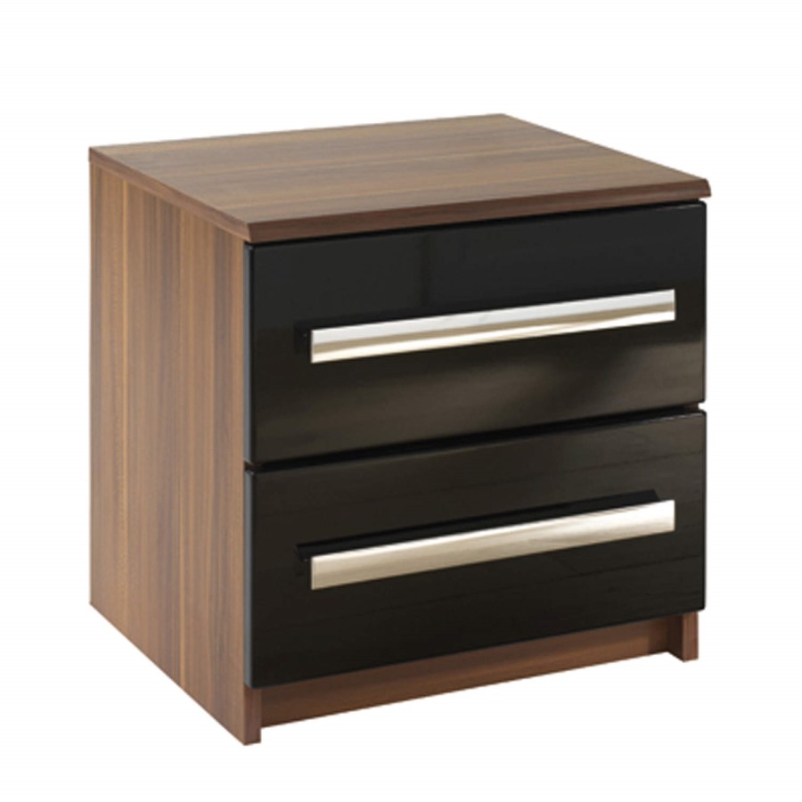 Las Vegas High Gloss Bedside Table