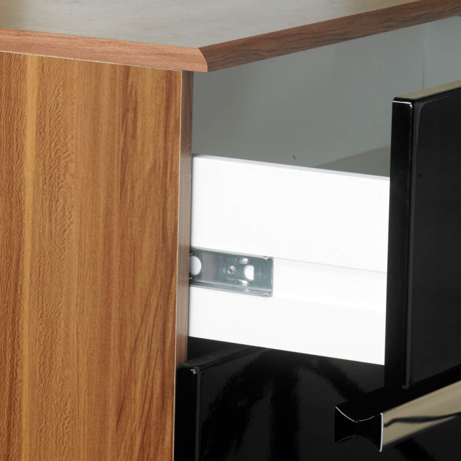 Las Vegas High Gloss Bedside Table
