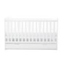 Ickle Bubba Classic White Cot Bed and Under Drawer - Coleby
