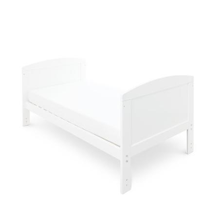 Ickle Bubba Classic White Cot Bed and Under Drawer - Coleby
