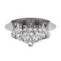 LED Light with Chrome Crystals & Flush Fitting - Hanna