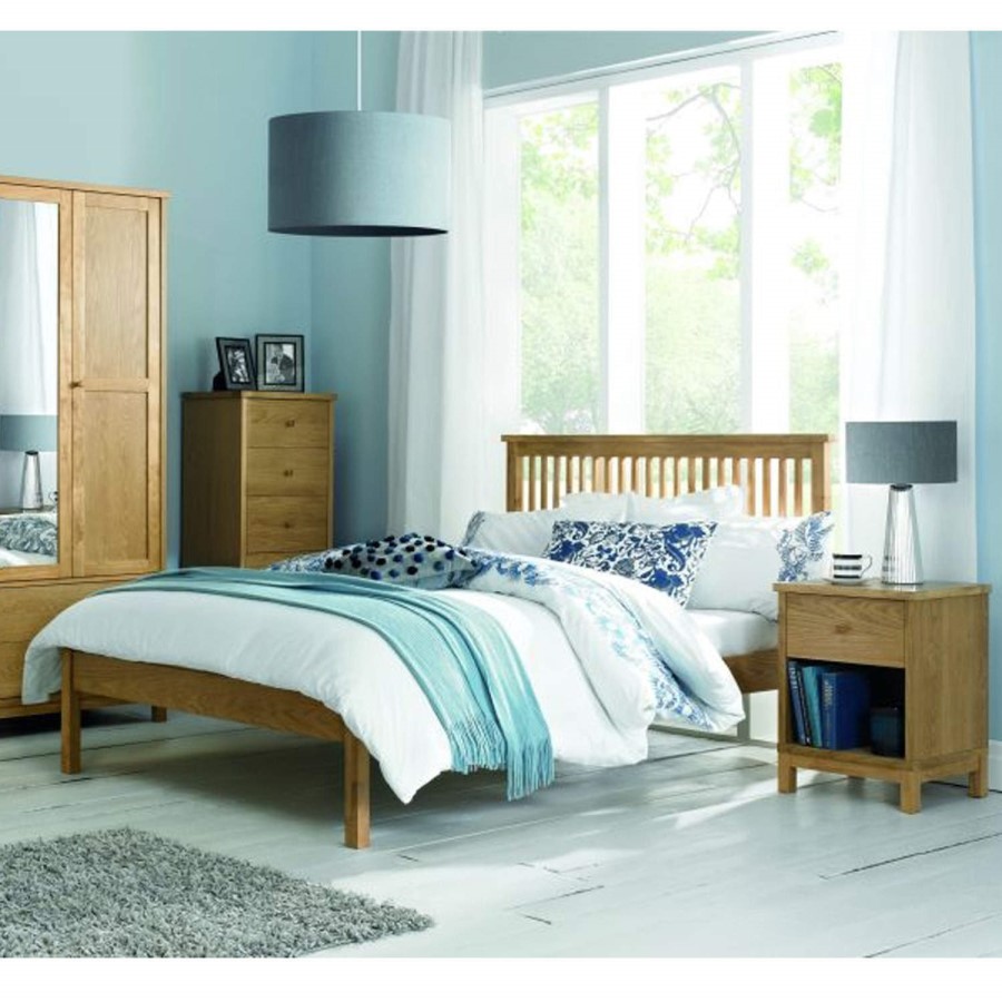 Bentley Designs Atlanta Solid Oak Double Bed