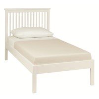 Bentley Designs Atlanta Single Bedframe In White 