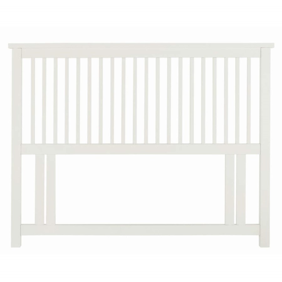 Bentley Designs Atlanta King Size  Headboard In White 